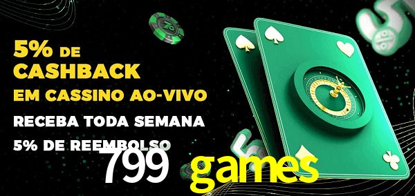 Promoções do cassino ao Vivo 799 games
